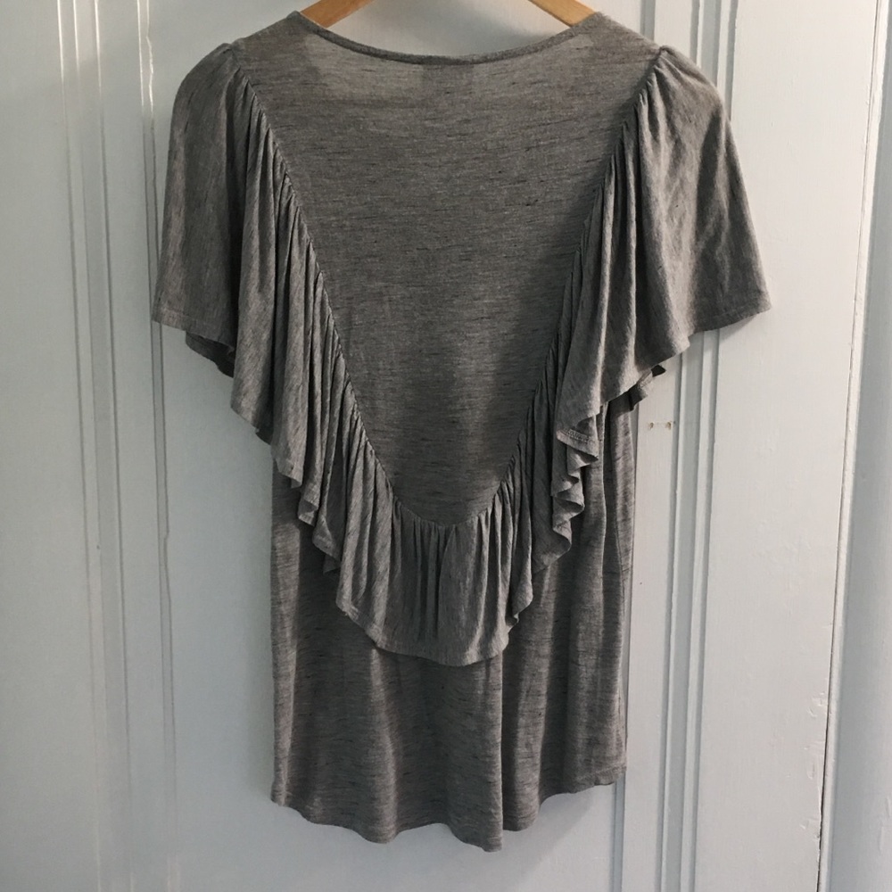Anthropologie • Dolan Left Delon Ruffle T Shirt - Picture 5 of 7